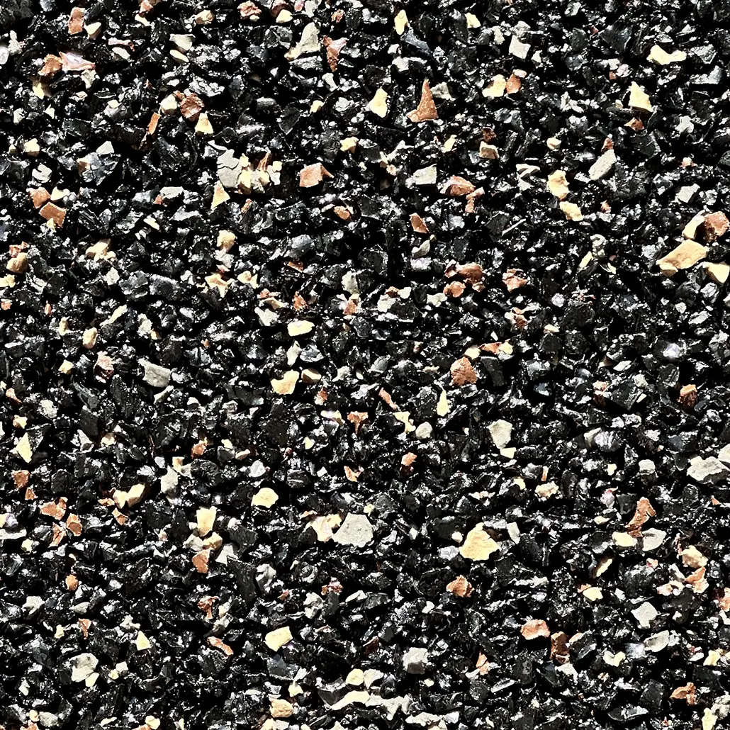 aggregate rubber paving