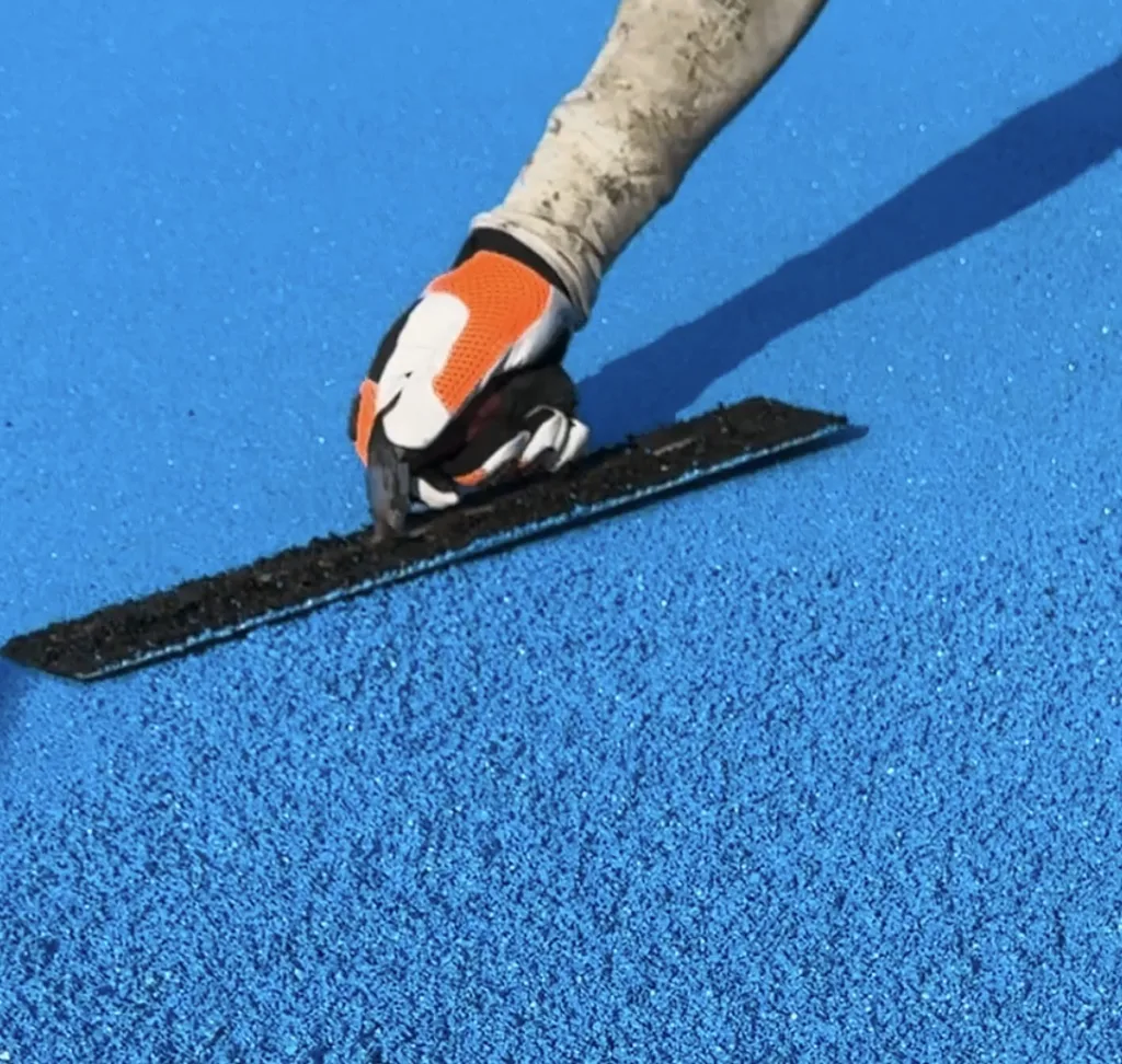 Installations Procedures For Installing Poured In Place Rubber Safety Surfacing
