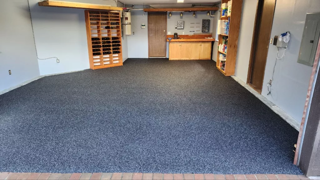 Poured In Place Rubber Safety Surfacing For Your Garage Floor